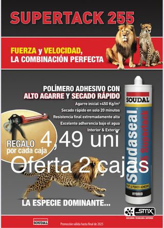 Soudal Supertack 255 Adhesivo Polímero