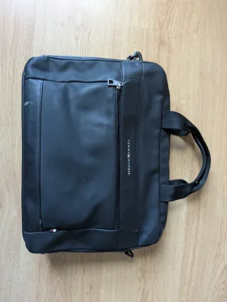 Bandolera Portátil Tommy Hilfiger Negra