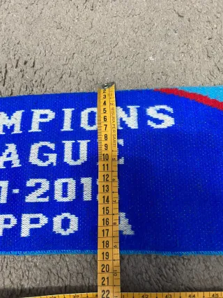 Sciarpa Champions League Napoli Villarreal Bayern