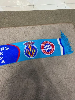 Sciarpa Champions League Napoli Villarreal Bayern