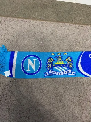 Sciarpa Champions League Napoli Villarreal Bayern