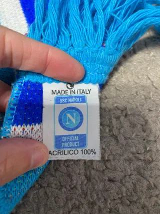 Sciarpa Champions League Napoli Villarreal Bayern