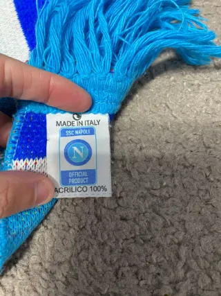 Sciarpa Champions League Napoli Villarreal Bayern