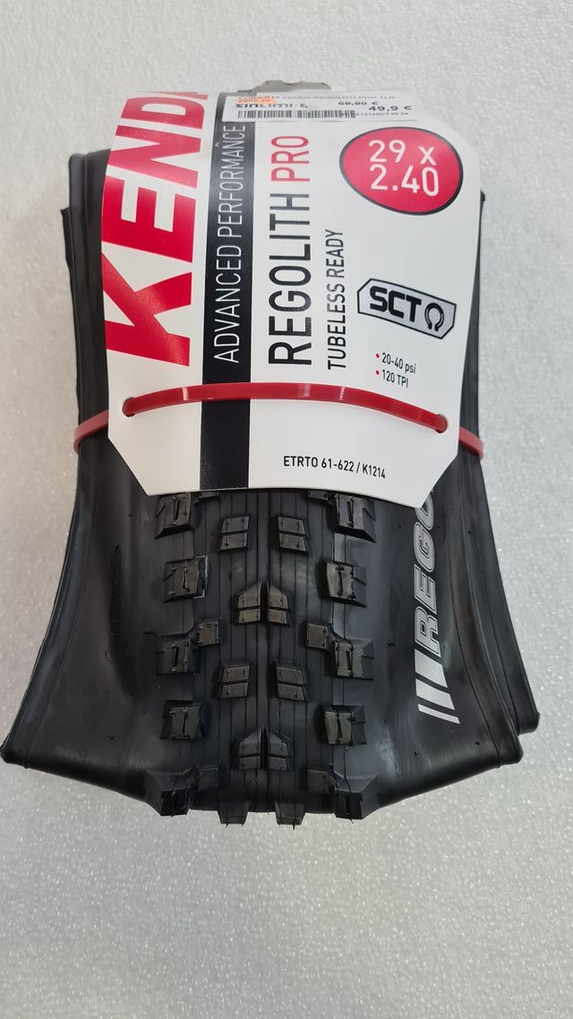Pneumatico Kenda Regolith Pro 29x2.40 Tubeless Ready