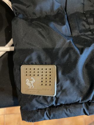 Chaqueta de nieve negra