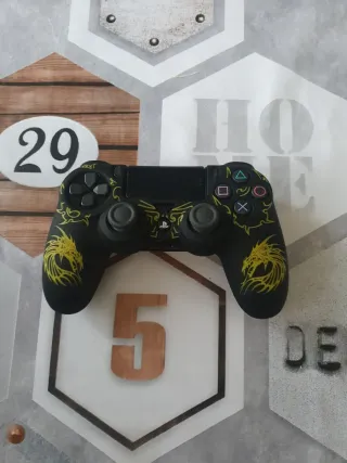 Mando PS4 Personalizado Dragón Negro