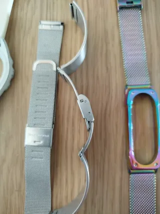 piezas de reloj, pulseras