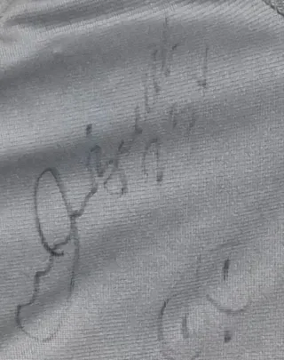 Camiseta Real Madrid Firmada Galácticos Adidas