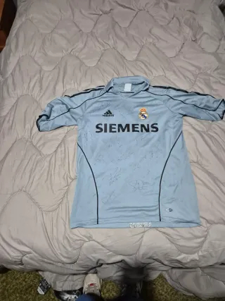 Camiseta Real Madrid Firmada Galácticos Adidas
