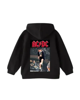 Sudadera Negra AC/DC Guitarra