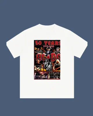 Sudadera Negra AC/DC Guitarra