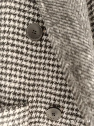 Abrigo Bimba y Lola cuadros nuevo