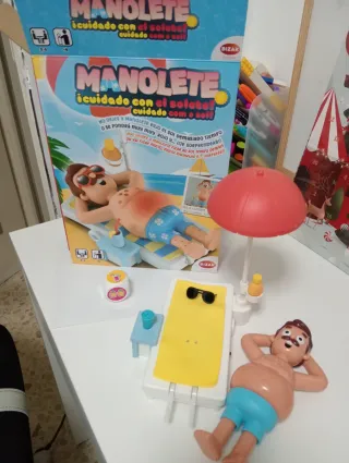 Juego de mesa Manolete ¡Cuidado con el solete!