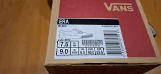 Zapatillas Vans Era Negras Talla 40