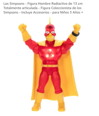 Figura de Acción Simpsons - Hombre Radiactivo
