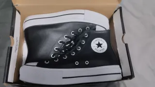 Converse Cuero Negro Talla 39