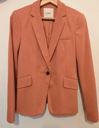 Americana / Blazer Naranja Pull&Bear
