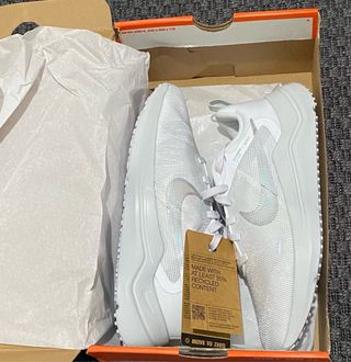 Zapatillas Nike Talla 39 Blancas/Plateadas