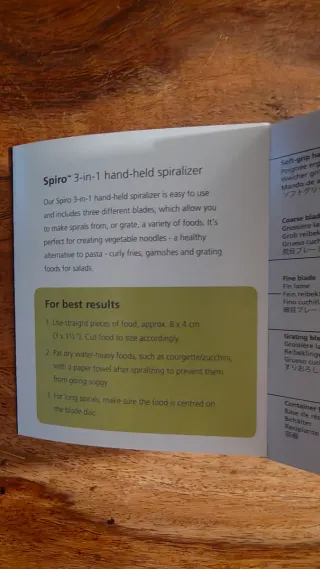 Tagliaverdure Joseph Joseph 3 in 1