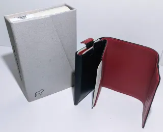 Billetera Cartera Frenchie Carbon Speed Negra Roja