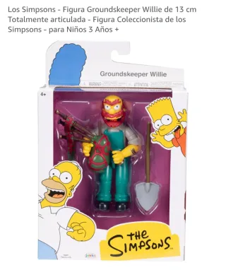 Figura Simpsons Willie el escocés.