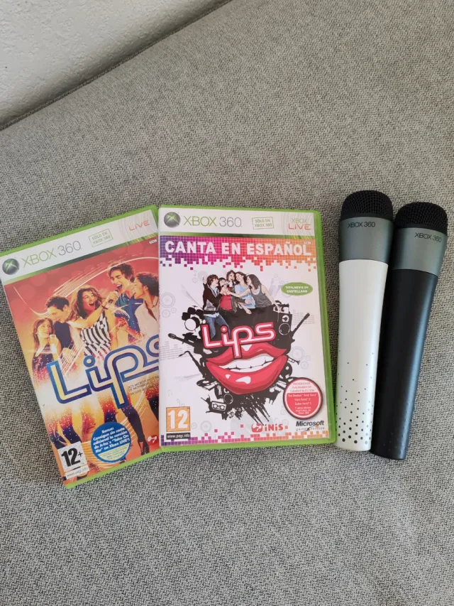 2 Giochi Lips + 2 Microfoni Xbox 360