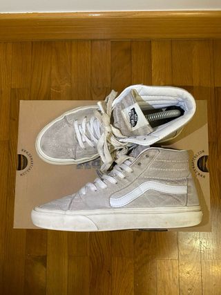 Vans Beige/Grises Talla [38.5]