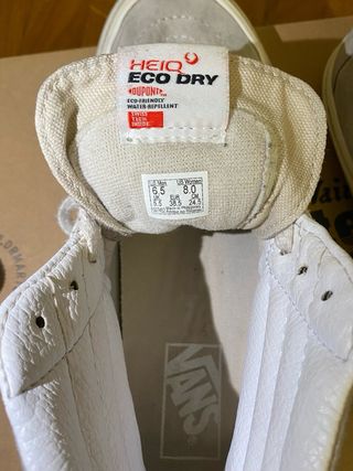 Vans Beige/Grises Talla [38.5]