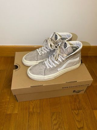 Vans Beige/Grises Talla [38.5]