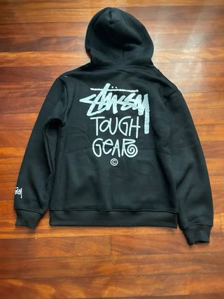 Sudadera Stussy Negra con Logo