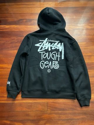 Sudadera Stussy Negra con Logo
