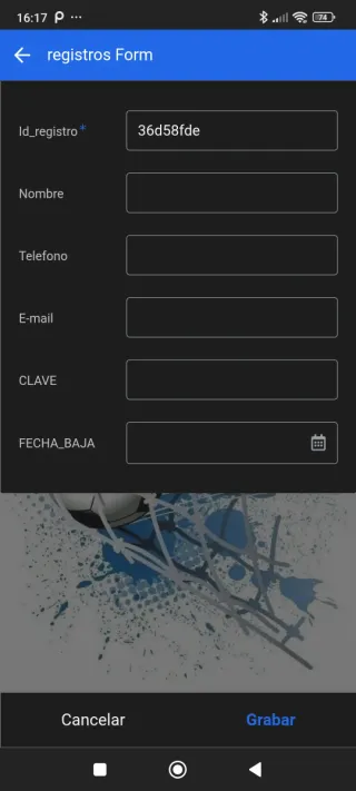 App para control del trabajo