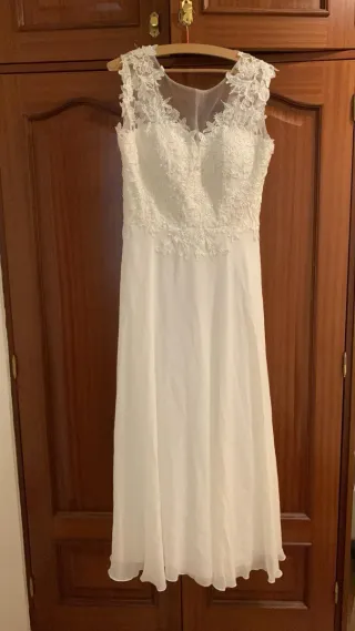 Vestido de Novia Blanco Encaje