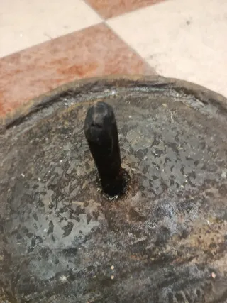 Molino de piedra de mano.Siglo XVIII