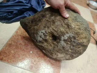 Molino de piedra de mano.Siglo XVIII