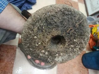 Molino de piedra de mano.Siglo XVIII