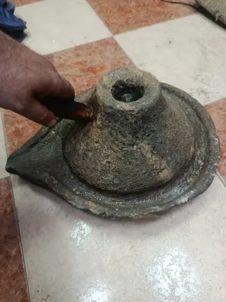 Molino de piedra de mano.Siglo XVIII