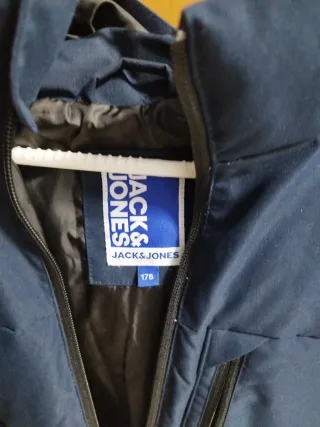 Chaqueta niño Jack & Jones azul talla 178