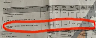 Red de seguridad para protección sin usar