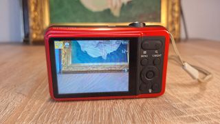 Samsung ES73 Cámara Digital Roja 12.2 MP