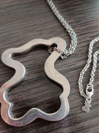 Colgante Kaos Tous Plata + Collar/Cadena