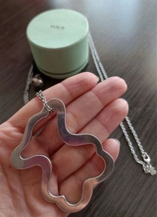 Colgante Kaos Tous Plata + Collar/Cadena