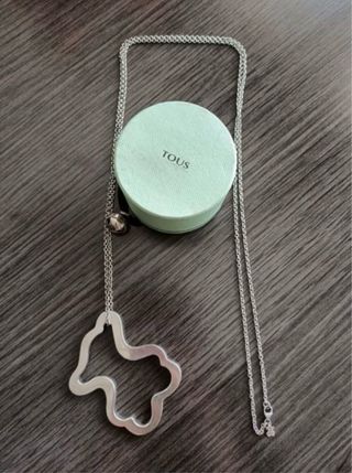 Colgante Kaos Tous Plata + Collar/Cadena