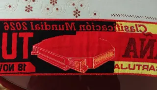 Bufanda España vs Turquía Mundial 2026