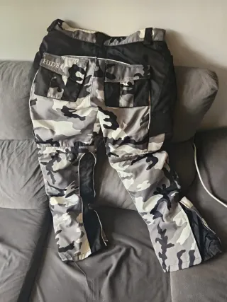 Pantalones de moto HIDE camuflaje