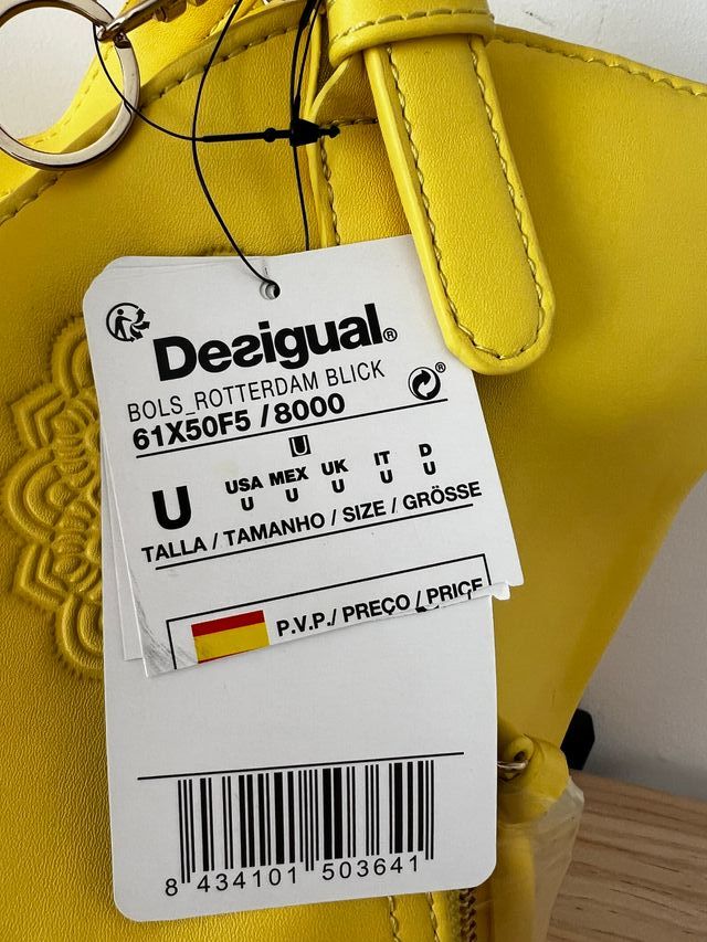Bolso marca Desigual Amarillo