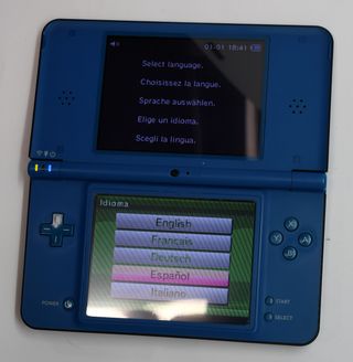 Nintendo DSi XL Azul