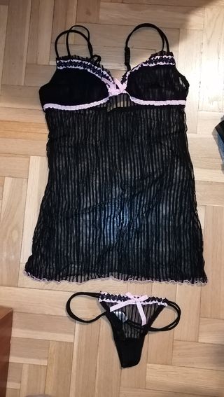 Lencería sexy semitransparente. Nuevo