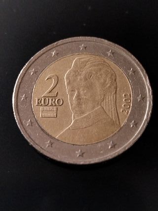 2 Euro Austria 2002 Bertha von Suttner