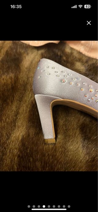 Zapatos y bolso fiesta Angel Alarcon T.36